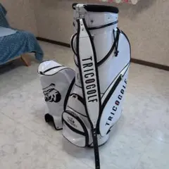 TRICOGOLF キャディバッグ ホワイト