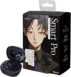 cheero Smart Pro ワイヤレスイヤホン ブラック