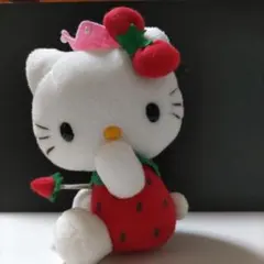 2005年ハローキティ　 いちごのぬいぐるみ