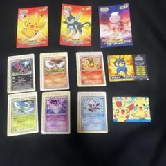 【当時物】ポケモン ブロマイド・明治プロモカード・シール 11枚セット 希少