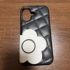 Mary Quant iPhone16ケース キルティング デイジー