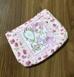 ち*ん様 ハンドメイド ポーチ ロラライハリス レアパネルバスレディ ＆ 薔薇