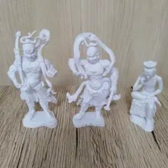 和の心 仏像コレクション壱 金剛力士像 阿形・吽形、弥勒菩薩半跏像３体セットのサムネイル