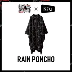 【新品未使用】DEAD POP FESTIVAL×kiu コラボ レインポンチョのサムネイル