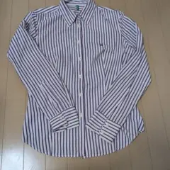 BENETTON ストライプ 長袖シャツ