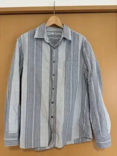 MOSSIMO SUPPLY CO ストライプ 長袖シャツ Lサイズのサムネイル