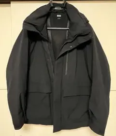 ハイブリッドダウンパーカ l