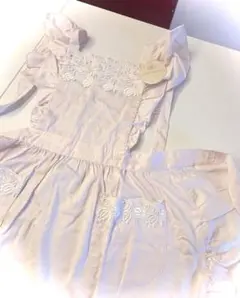 週末SALE！新品•訳ありYUMI KATSURA 桂由美エプロン綿100日本製のサムネイル