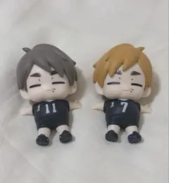 ハイキュー!! 宮兄弟 宮侑 宮治 まんぷくごちそうさマスコット ミニフィギュア
