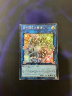 遊戯王 BLZD 四花繚乱の霊使い シークレットレア BLZD-JP050