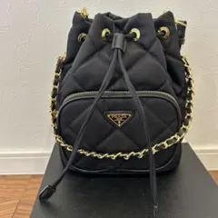 1点のみ。PRADA 巾着型ショルダーバッグ2wayノベルティー