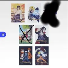 一番くじ NARUTO-ナルト- 疾風伝 K賞 5点セット　1/2