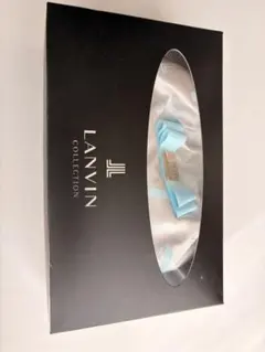 LANVIN サテンポーチ シルバー/ライトブルーのサムネイル