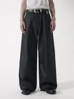CS coated wide denim pantsのサムネイル