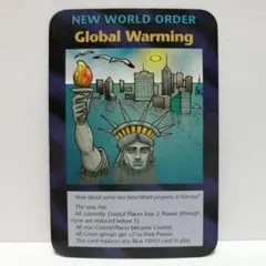 イルミナティカード　Global Warming　地球温暖化