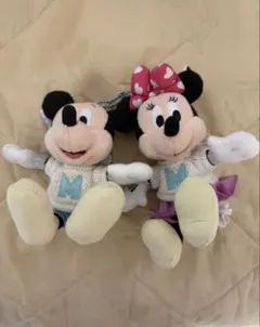 ミッキー＆ミニー ぬいぐるみ マスコット 2体セット
