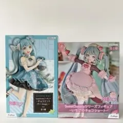 【未開封】初音ミク フィギュア いちごのチョコショート チョコミント 2点セット