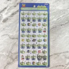 ディズニー ボンボンドロップシール mini トイストーリー　エイリアン