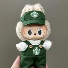 ラブブ labubu 洋服 ぬい服 着せ替え スターバックス スタバ ぬいぐるみ