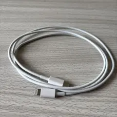 Lightningケーブル 約1メートル ホワイト