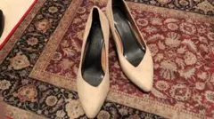 オリエンタルトラフィック　スエード ハイヒール　パンプス　25.0cm