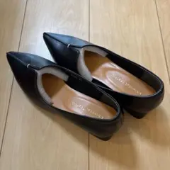 ORiental TRaffic ブラック ポインテッドトゥシューズ