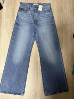 LEVI'S PREMIUM RIBCAGE WIDE LEG 28