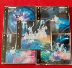 自業自得 櫻坂46 初回盤 通常盤 タイプ ABCD CD+Blu-ray 5枚