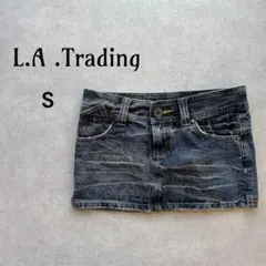 L.A.Trading ローライズデニムミニスカート 平成ギャル y2k 古着