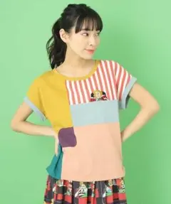 Jocomomola 映画パッチワーク半袖Tシャツのサムネイル