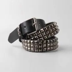 666 スタッズベルト 3連ピラミッド y2k 美品 punk パンク 平成 - メルカリ