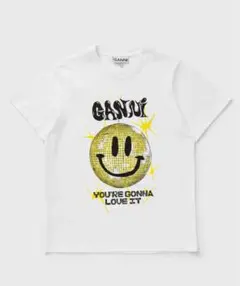【GANNI】JERSEY SMILEY RELAXED T SHIRTのサムネイル