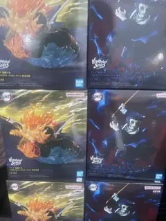 鬼滅の刃善逸vs獪岳　フィギュア　6セット