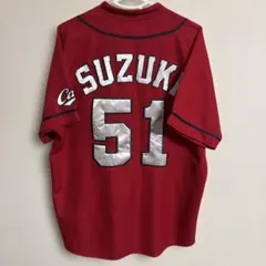 デサント 広島 東洋 カープ 鈴木誠也 51 ハイクオリティ ユニフォーム