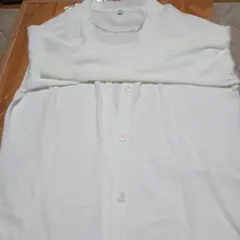 UNIQLO ホワイト 長袖カーディガン M