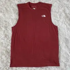 THE NORTH FACE ノースリーブ トップス レッド M タンクトップ