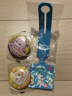 初音ミクあそーと～マジカルミライ 2024～ ラゲッジタグ 缶バッジ