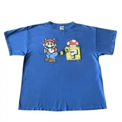 00s super mario プリントtシャツ 2002年コピーライト XL