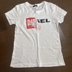 DIESEL 半袖 Tシャツ ホワイト ロゴプリント