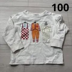 EASTBLUE マクドナルド カーネル ビッグボーイ 長袖カットソー 100