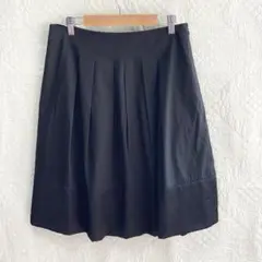 エスピエ　フレアスカート　黒　40のサムネイル
