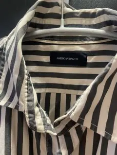 AMERICAN RAG CIE ストライプ長袖シャツ