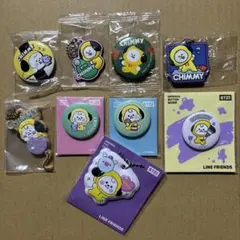 BT21 ビッくらポン クッキーチャームコット PVC 缶バッジ CHIMMY