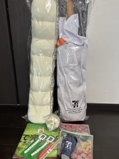 Happyくじ セブンイレブン特賞からあげ棒 LAST賞ちぎりパンその他セット