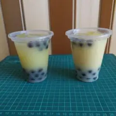 食品サンプル タピオカドリンク2つセット
