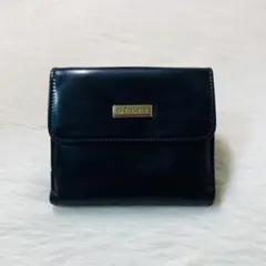 格安セール　GUCCI グッチ　パテント　エナメル　メンズ　レディース　財布　黒