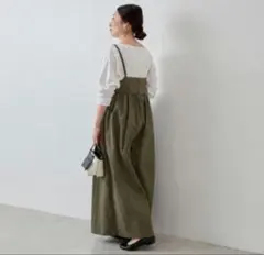 あお様専用　BEARDSLEY　ギャザーサロペットのサムネイル