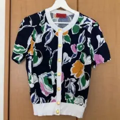 【匿名配送】Roberta di Camerino 半袖カーディガン 40のサムネイル
