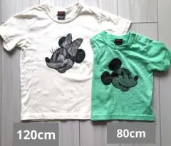 ベビードール　Tシャツ　サイズ120 サイズ80 おそろコーデ