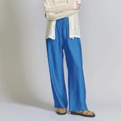 BEAUTY&YOUTH ツイルパッチポケット イージーパンツ